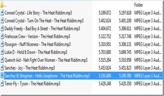 The Heat riddim Xterminator (1989)